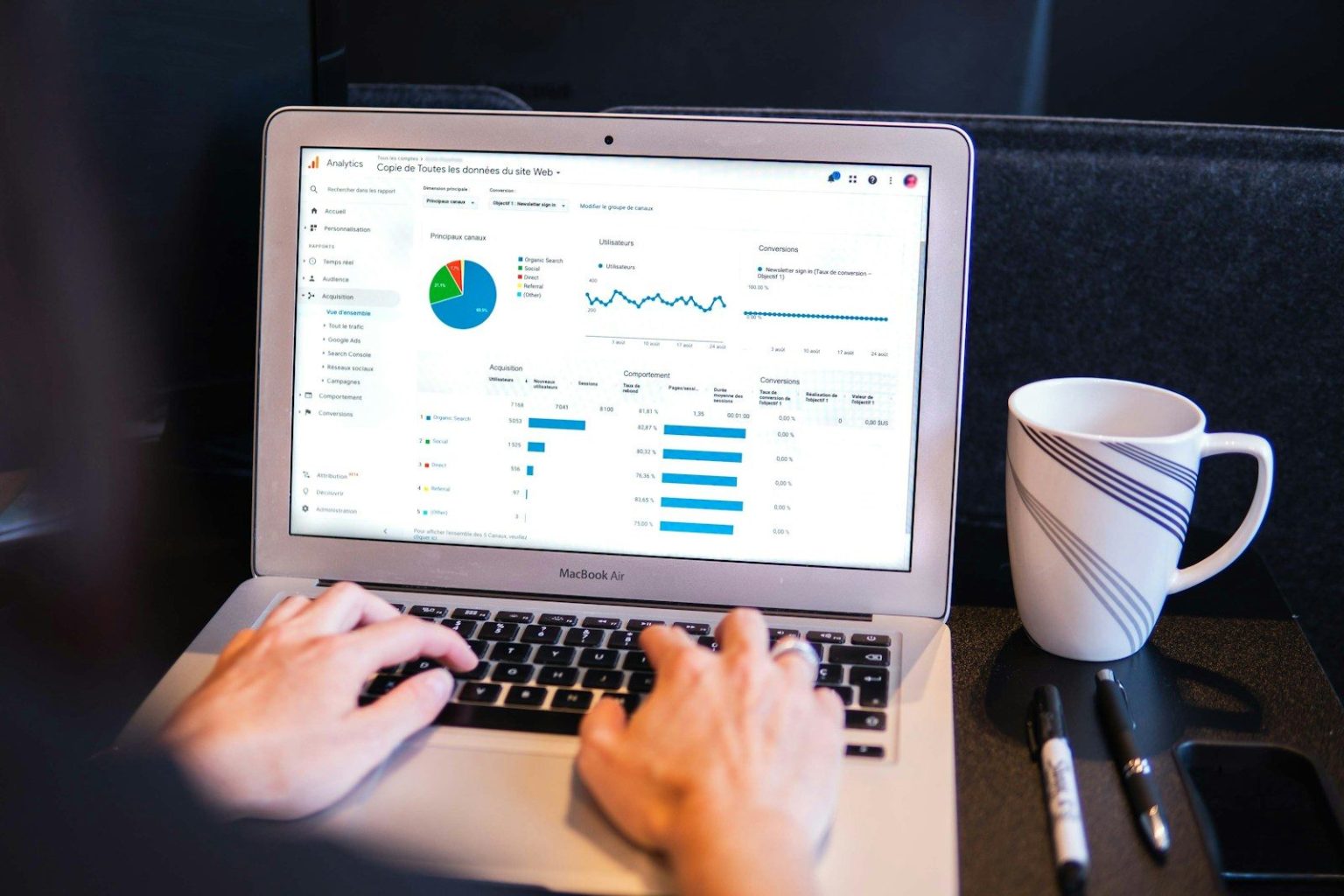 Why Small Businesses are Quietly Turning to SEO Freelancers person using macbook pro on black table