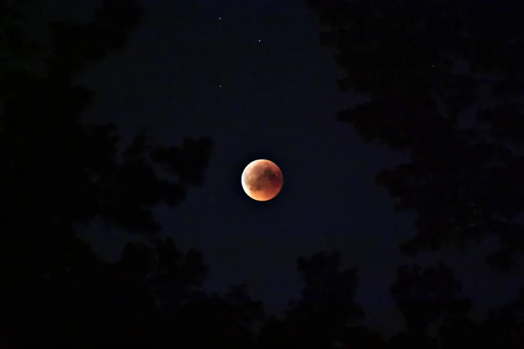 lunar eclipse in Pisces