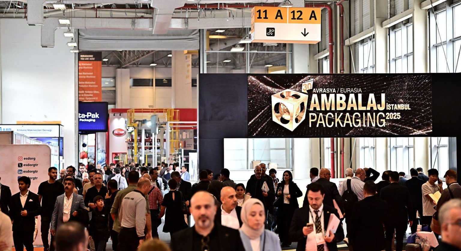 Eurasia Packaging 2026 will draw the global packaging business to Istanbul Eurasia Packaging 2026 will draw the global packaging business to Istanbul: visitors fill a hall at Eurasia Packaging Istanbul, Tüyap Fair and Congress Center