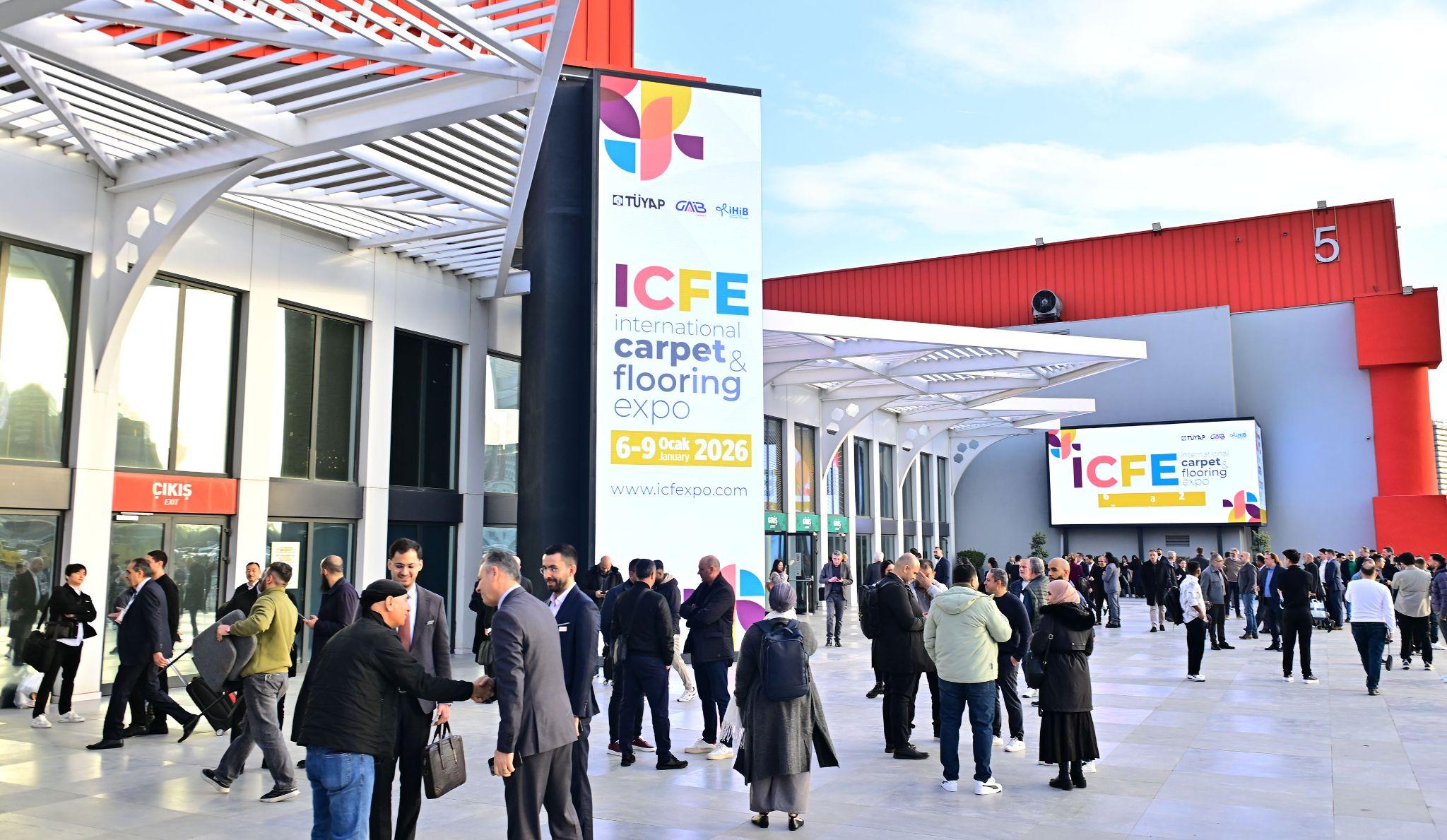 January 2027 dates set for ICFE carpet and flooring expo in Istanbul: visitors and exhibitors at ICFE 2027, Istanbul