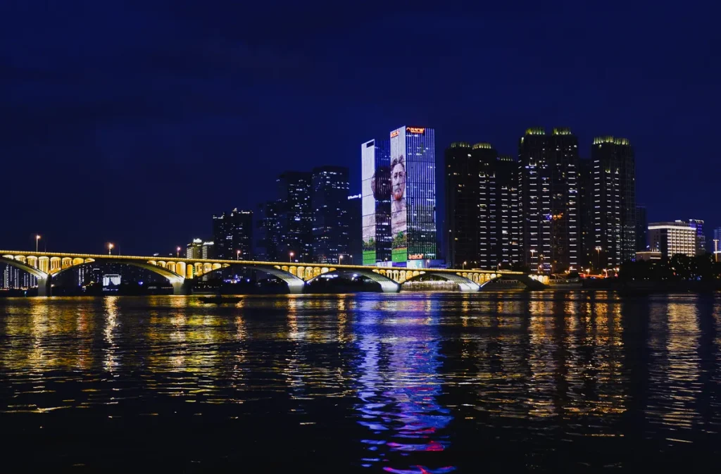 Two North East schools rank among England’s worst for school truancy rates Illuminated city skyline with stunning reflections over a river at night